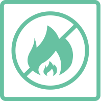 Retardante al fuego. No genera hongos, ni malos olores y no se decolora con el sol.